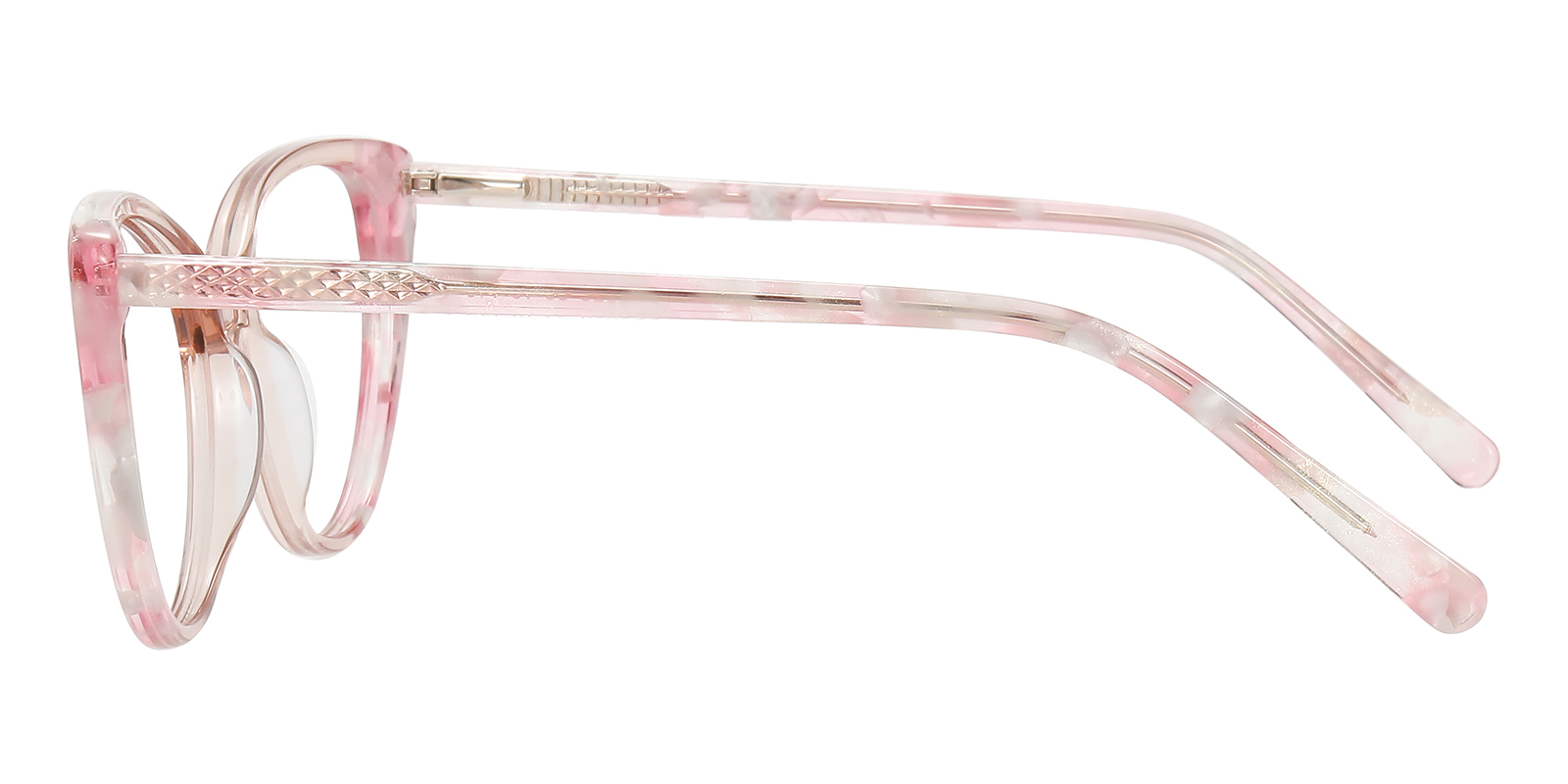『EYE 770 CLEAR』 zeroUV Retro High Sitting Temples Clear Lens Exaggerated Cat