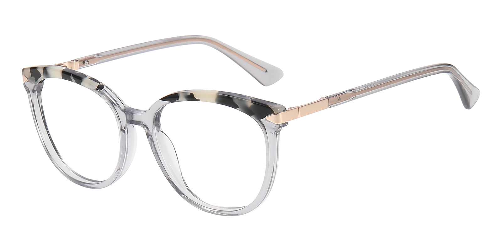Marjorie Cat Eye Gray Photochromic Glasses | GlassesShop