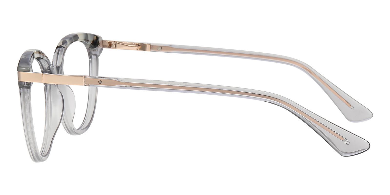 Marjorie Cat Eye Gray Photochromic Glasses | GlassesShop