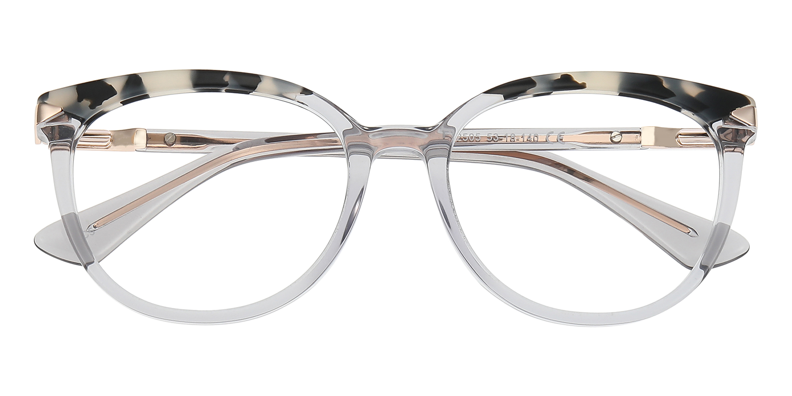 Marjorie Cat Eye Gray Eyeglasses GlassesShop