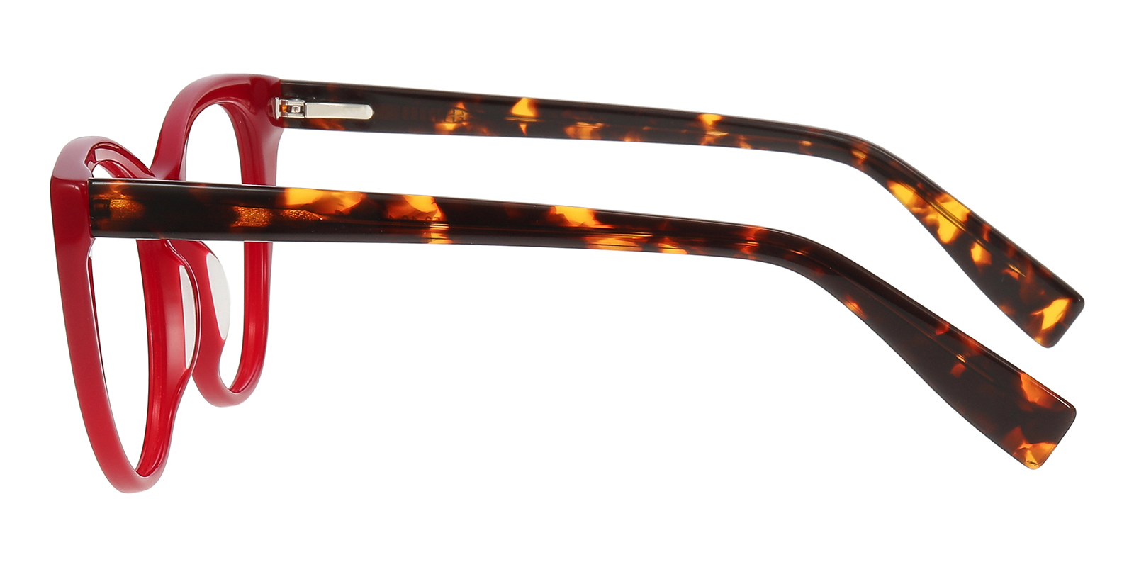 Judith Cat Eye Red Photochromic Glasses | GlassesShop