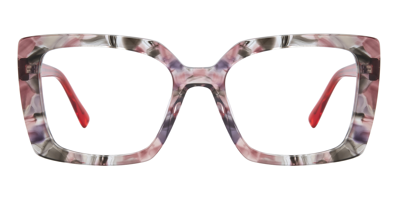 ステンドグラス　pink fox Joanna Cat Eye Pink Eyeglasses | GlassesShop