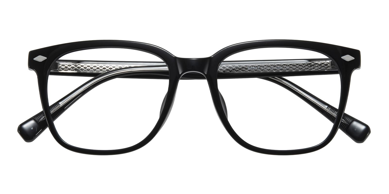 Lancaster Rectangle Black Eyeglasses | GlassesShop
