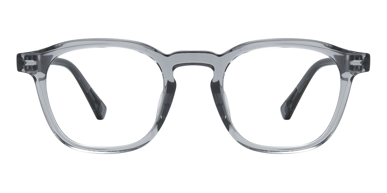 Brownsville Square Gray Eyeglasses | GlassesShop