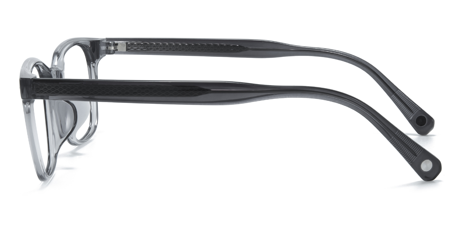Brownsville Square Gray Eyeglasses | GlassesShop
