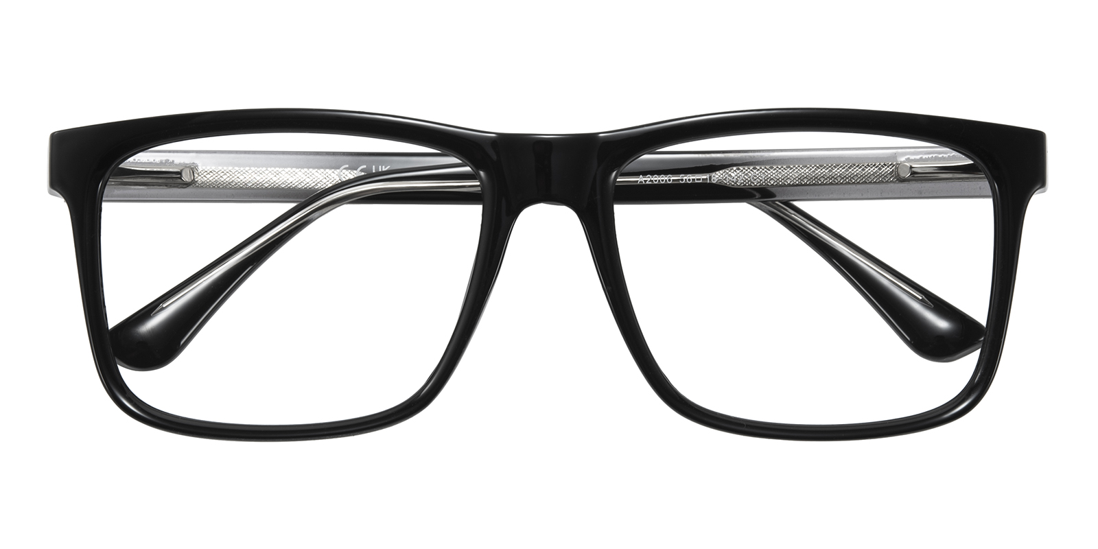 Christopher Black Rectangle Acetate,TR90 Eyeglasses