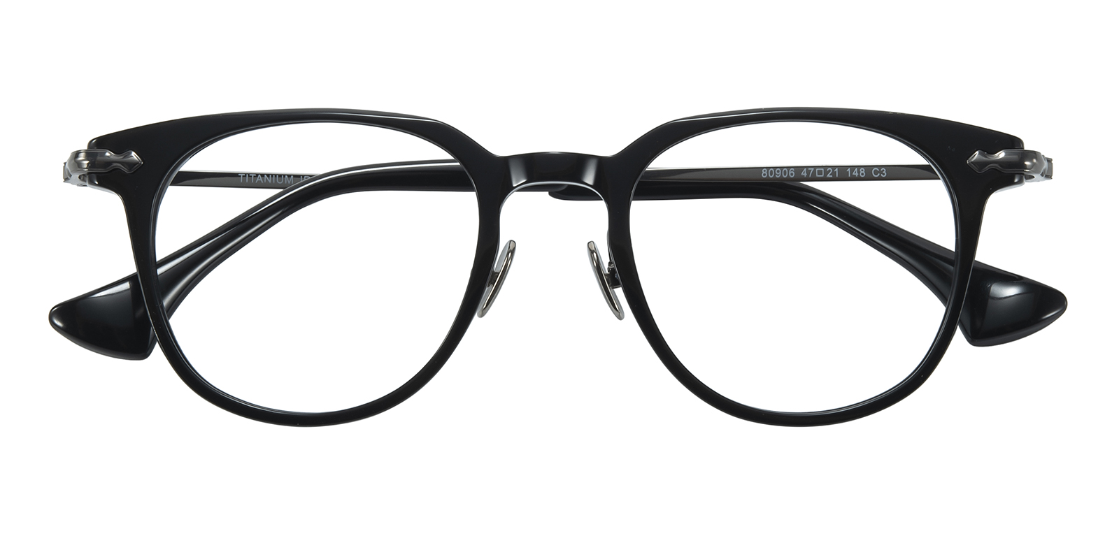 ◆タチカワ◆ウッドブラインド◆W1140×H1100◆O-2508BL2◆ Harlow Polygon Black Eyeglasses | GlassesShop