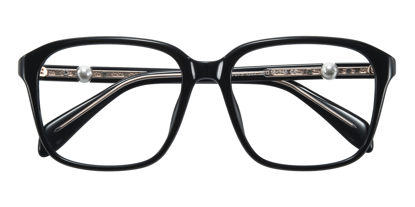 Florence Square Black Pearl Eyeglasses | GlassesShop