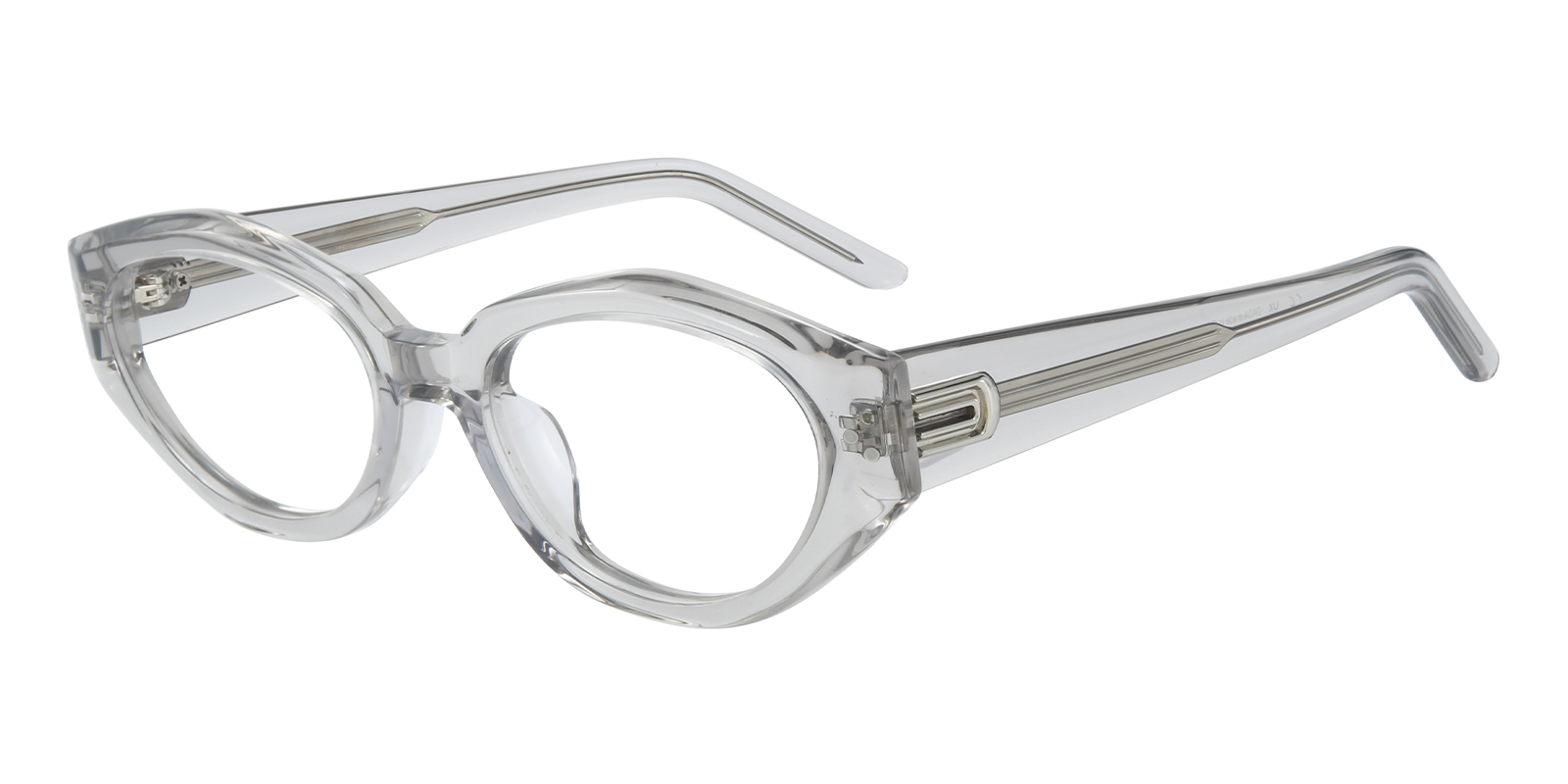Gloria Cat Eye Gray Eyeglasses | GlassesShop