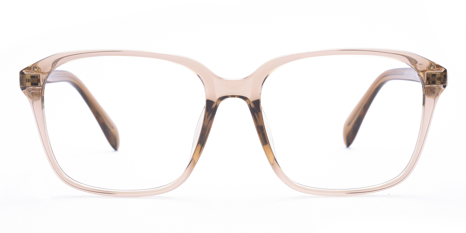Eloise Square Champagne Pearl Eyeglasses | GlassesShop display picture 3