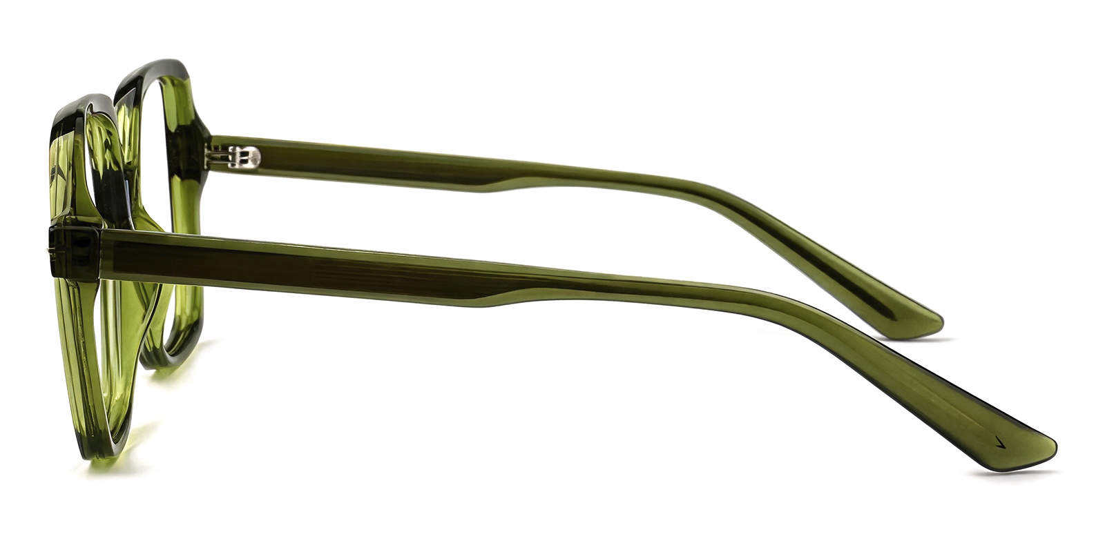 Aria Square Green Eyeglasses | GlassesShop