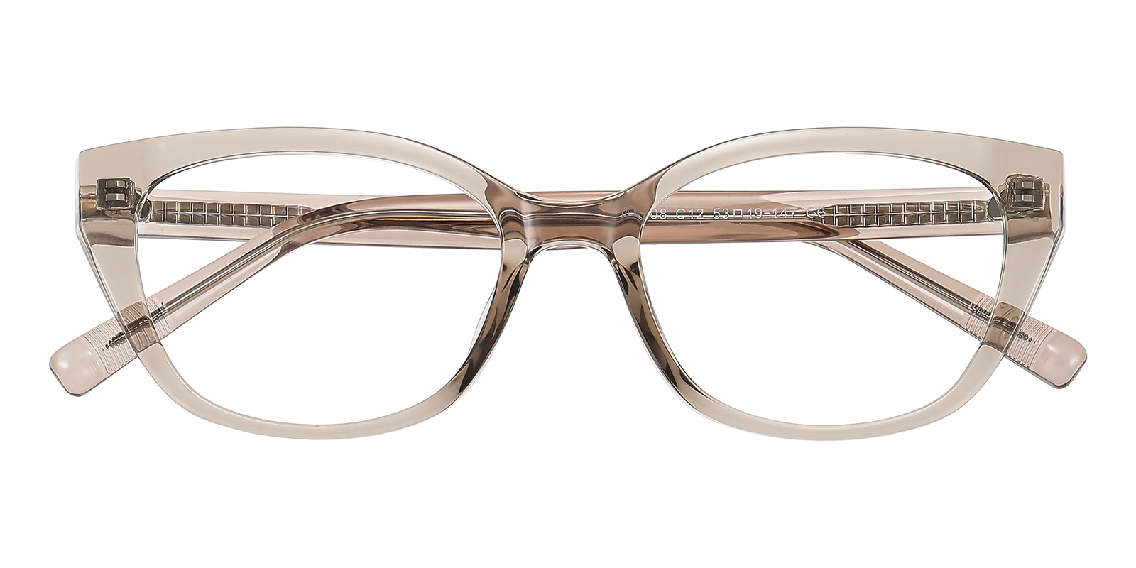Allison Cat Eye Brown Eyeglasses | GlassesShop
