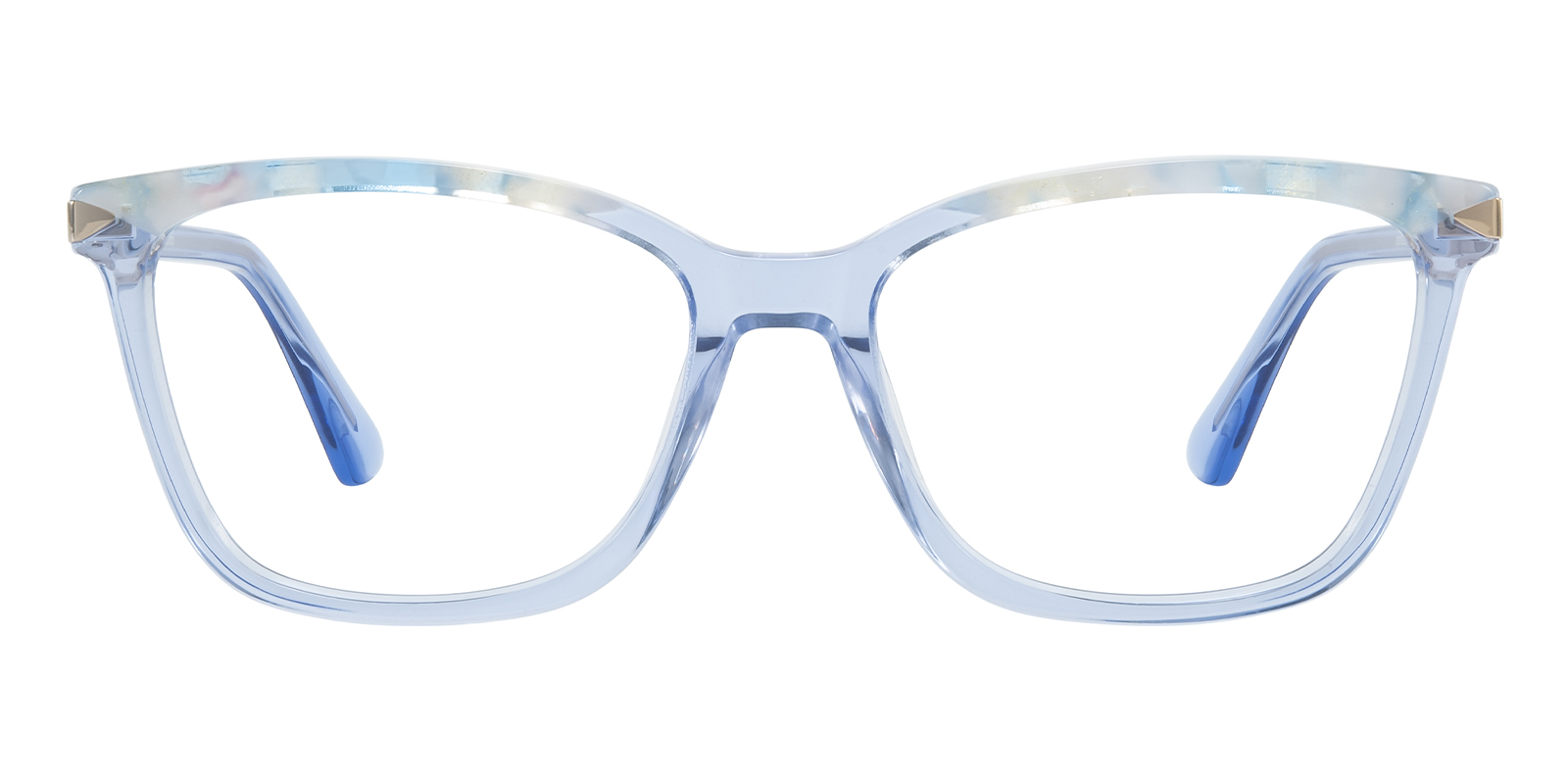 Hermosa Cat Eye Blue Photochromic Glasses | GlassesShop