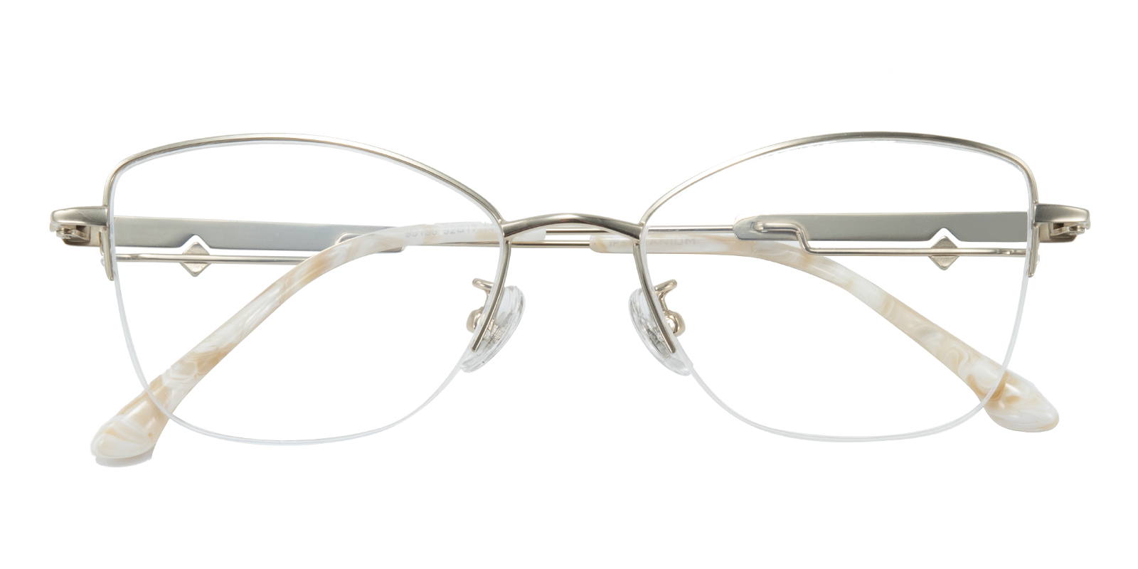 Donna Cat Eye Golden Photochromic Glasses GlassesShop