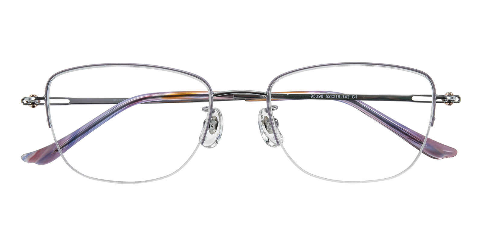 Hannah Cat Eye Cyan Eyeglasses | Glassesshop