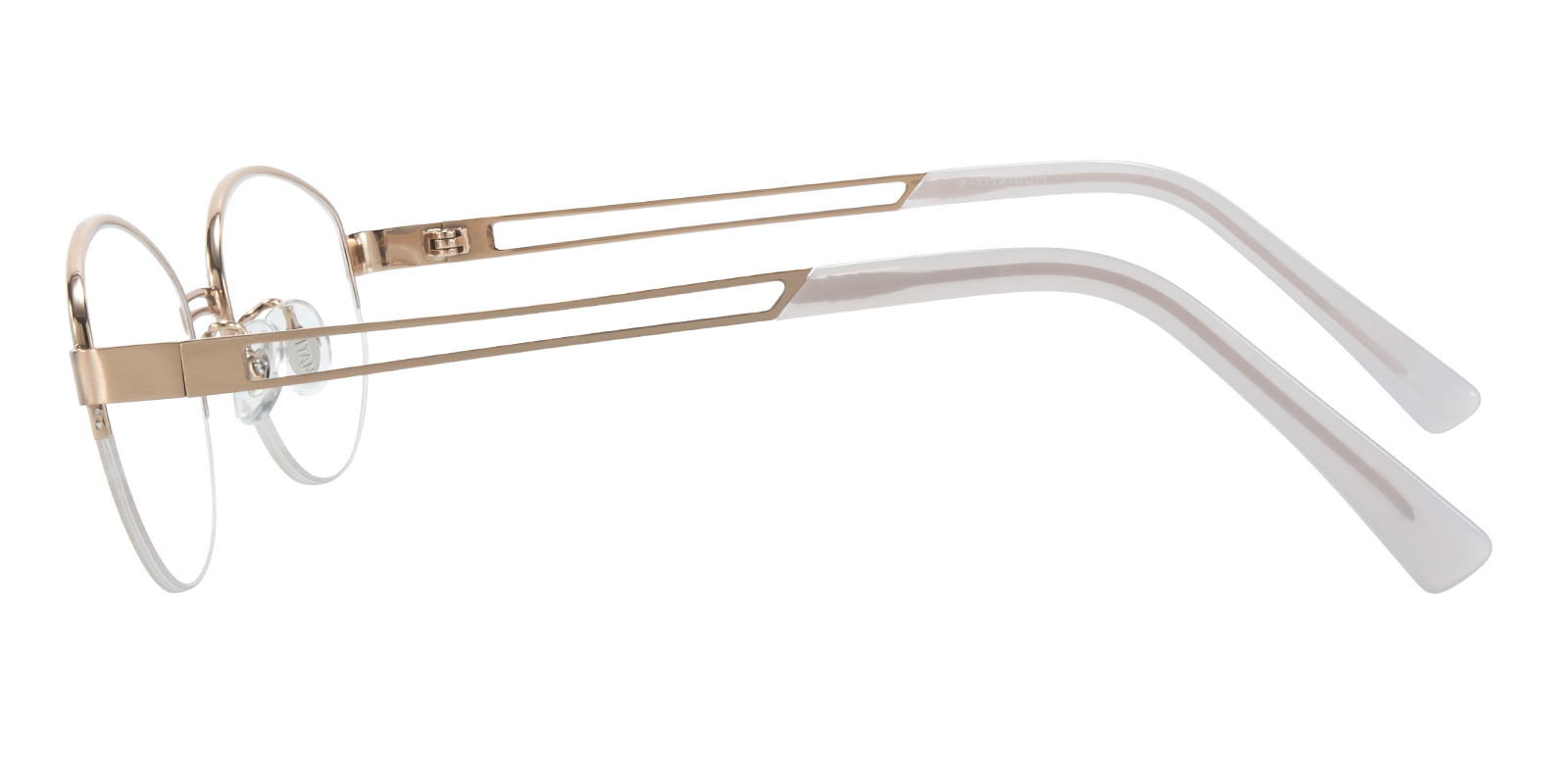 Sophie Oval Rose Gold Eyeglasses | GlassesShop