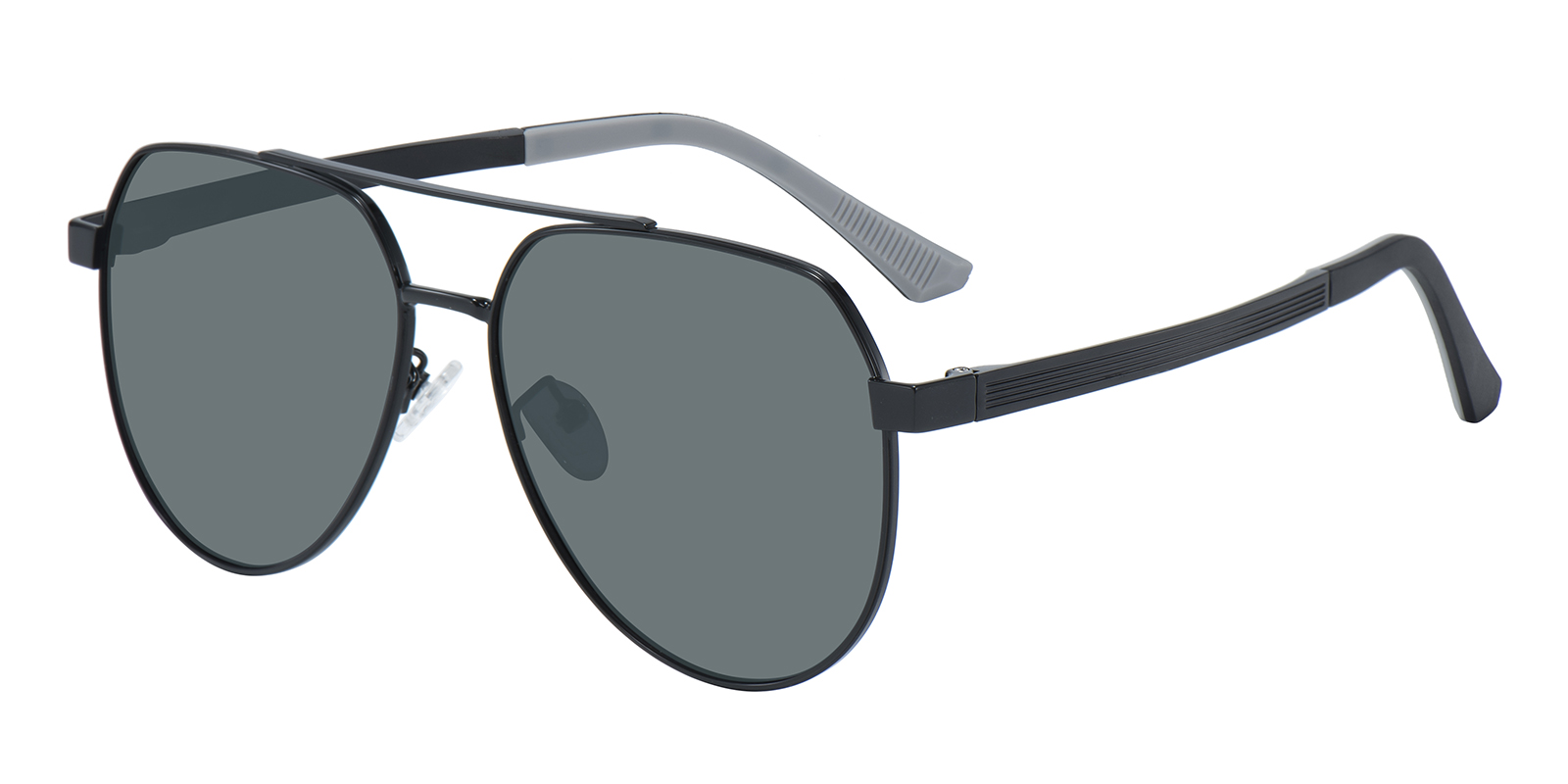 NEM Fashion Black Aviator Sunglasses Amazon.com: ShadyVEU Oversized Super Dark Fashion Designer  main image 4