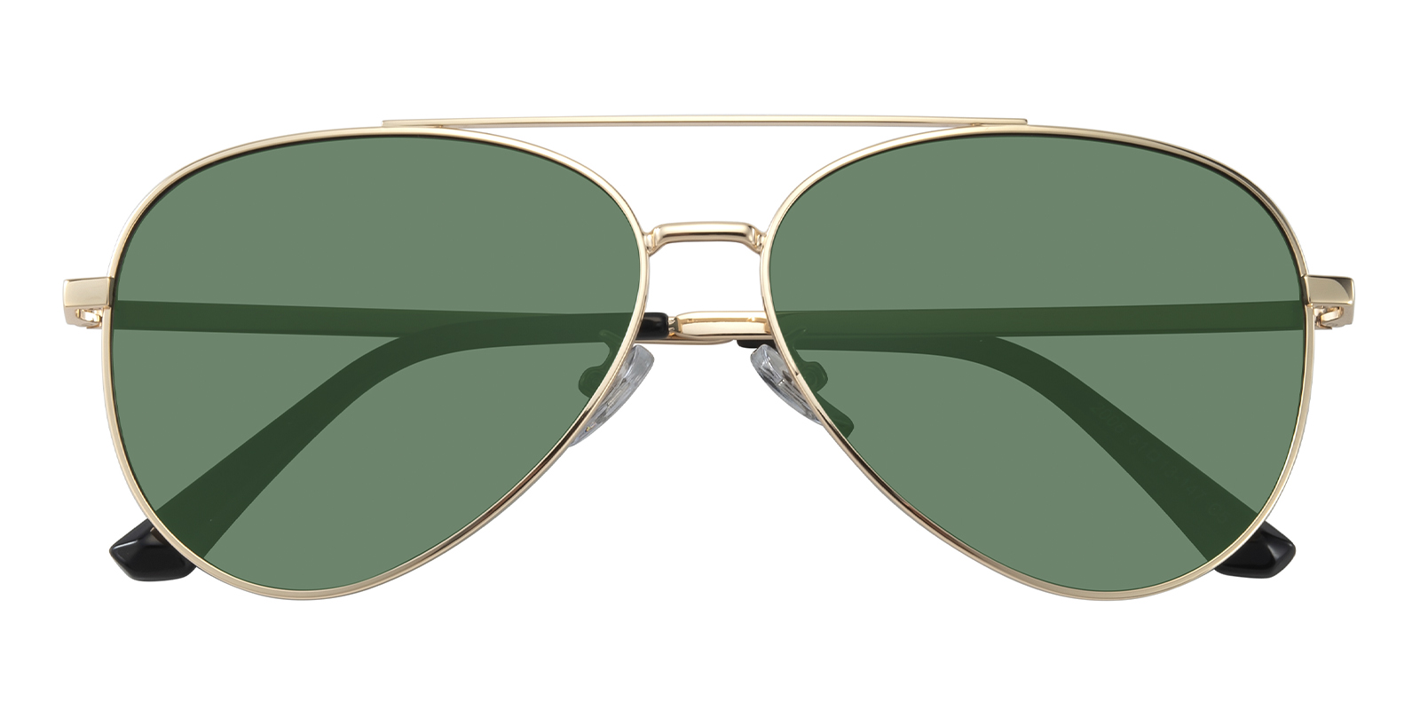 Bill Golden Aviator Metal Sunglasses