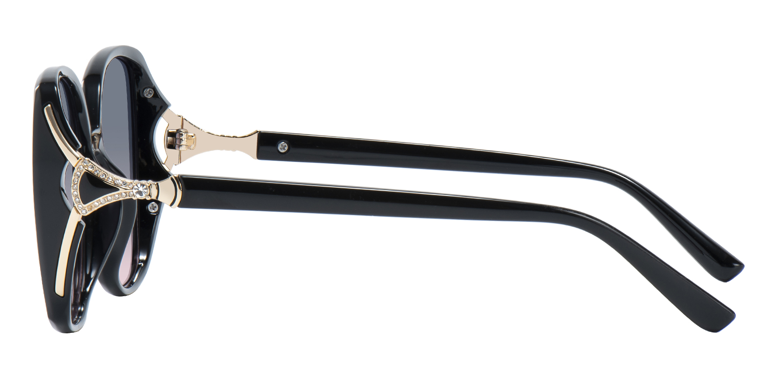 CALEEウェリントンタイプサングラス/Black_brown)EFFECTOR Black CT8179 Brazen Boost Sunglasses | Clarkson Eyecare