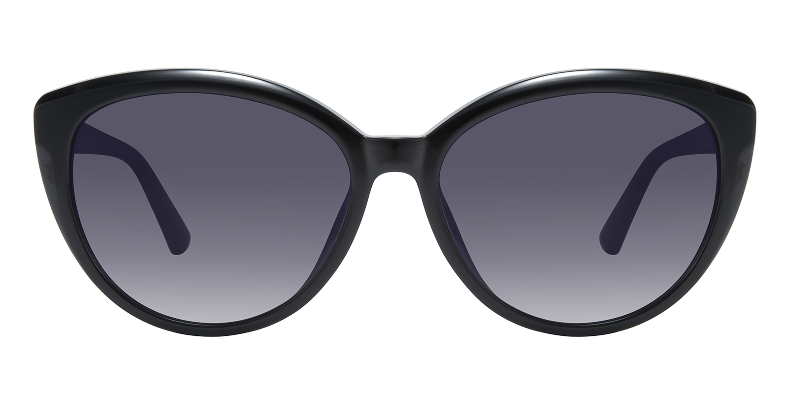 Daphne Cat Eye Black Sunglasses | Glassesshop