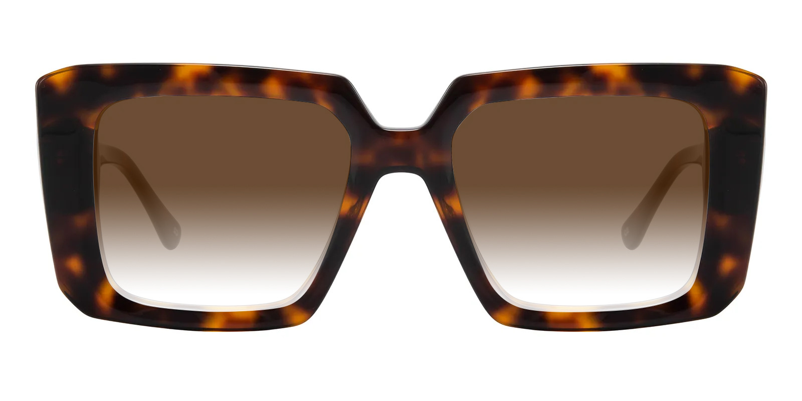 NWT in box Stunning Bvlgari Square Gradient Brown Tortoiseshell Sunglasses/case BVLGARI Sunglasses Case Gold Tone Hard Case Only | eBay main image 4