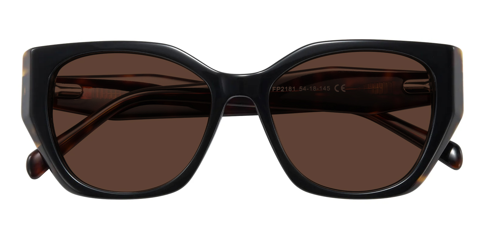 Dinah Square Gray/Floral Sunglasses | GlassesShop