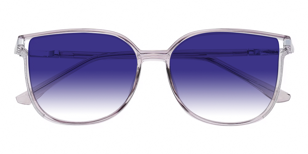 gloss_0309 Stephanie Cat Eye Light Purple Sunglasses | GlassesShop