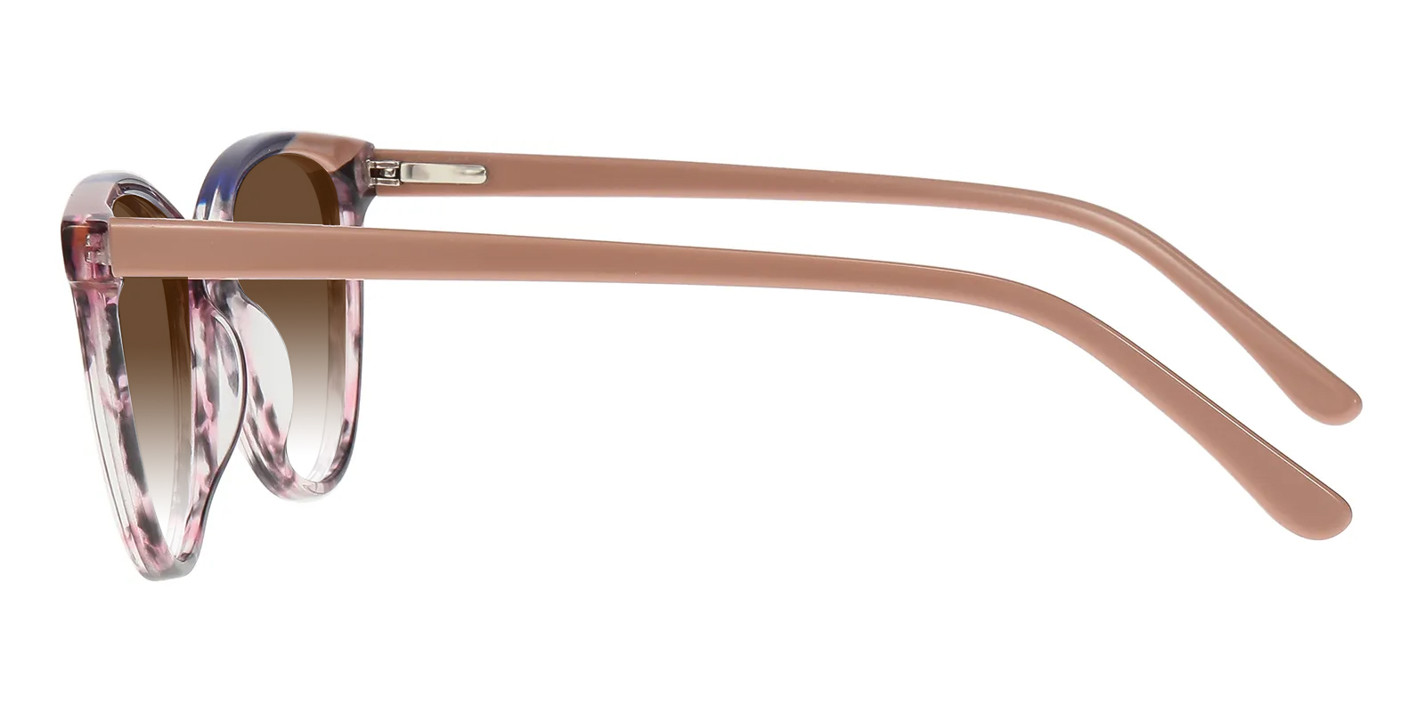 Gail Cat Eye Purple Floral Sunglasses | GlassesShop