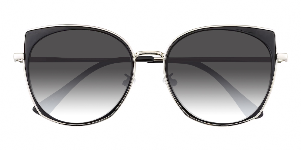 Wilker Cat Eye Black Sunglasses | GlassesShop display picture 3