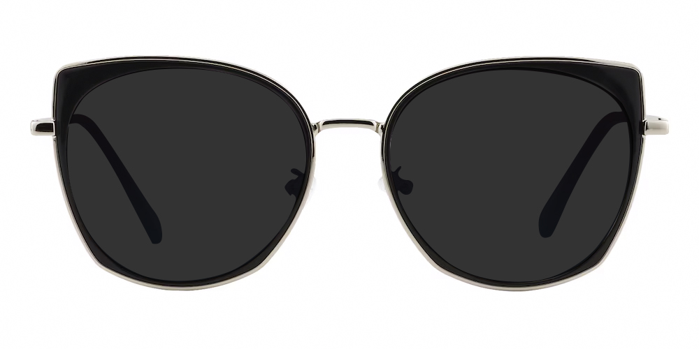 ブラック Wilker Cat Eye Black Sunglasses | GlassesShop