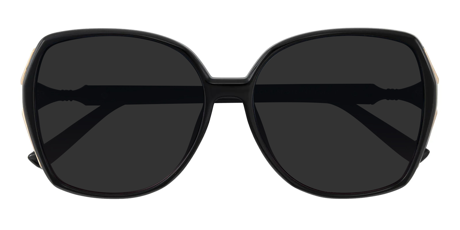Eileen Cat Eye Black Sunglasses | GlassesShop