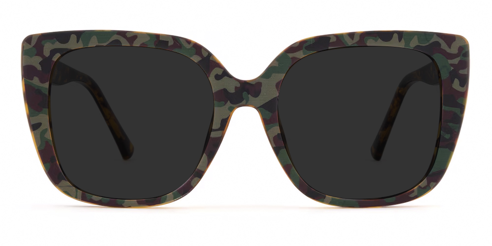 Zoe Cat Eye Tortoise Sunglasses | GlassesShop display picture 2
