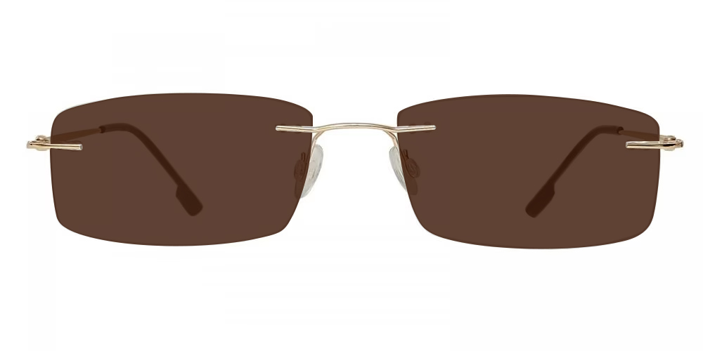 Aviator Sunglasses Metal Frame Semi-Rimless UV400 Protect Unisex Rocawear Women main image 4