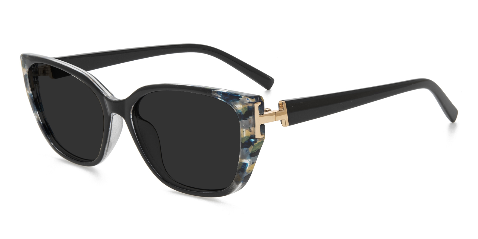 NEW Trina Turk Black and White Flores Cat Eye Sunglasses Dolce & Gabbana DG 4514 Sunglasses 337287 Zebra - eye-oo.com main image 4