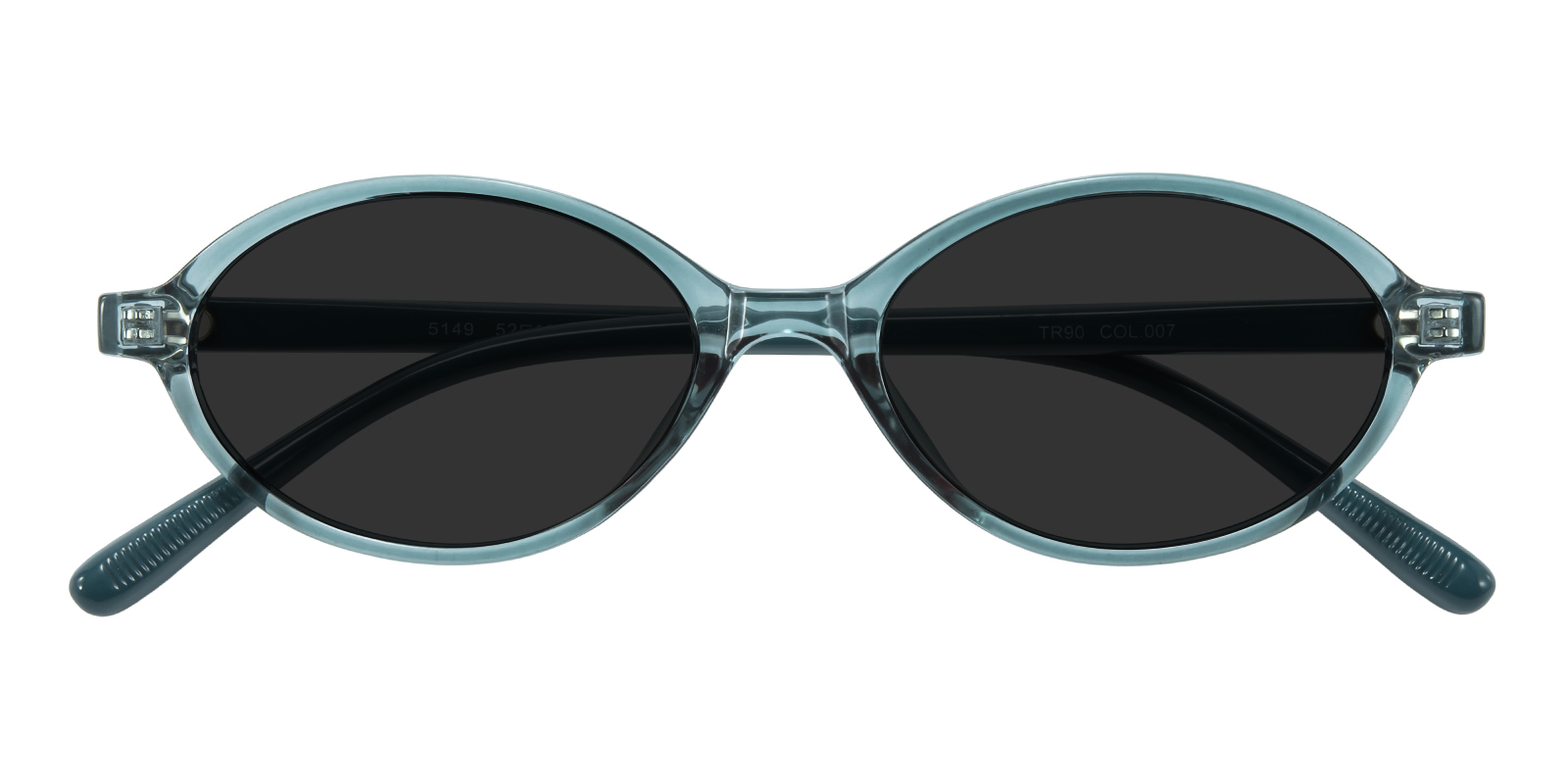 Yetta Oval Green Sunglasses | GlassesShop