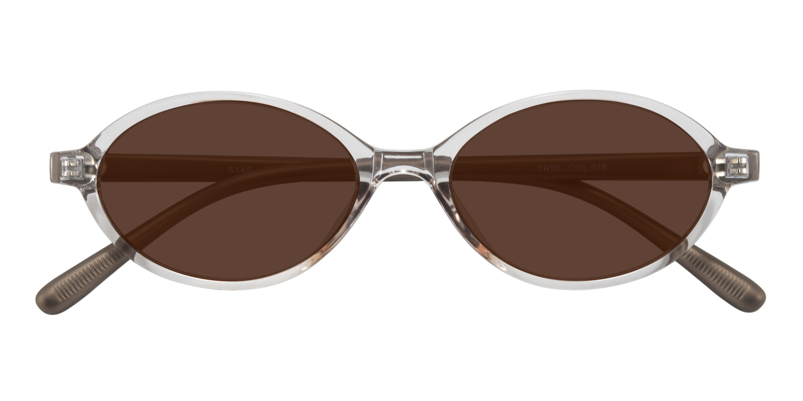 Newark Oval Champagne Sunglasses | GlassesShop