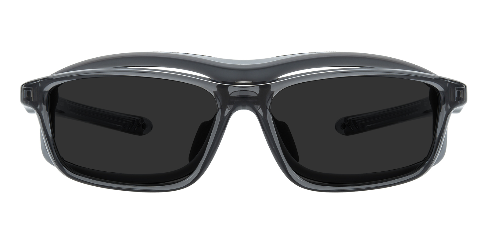 Rectangular Polycarbonate Sunglasses, VISTA UA 5012 Blue Zunnies - Rectangle Sports Glasses #1303716 | Zenni Optical main image 3