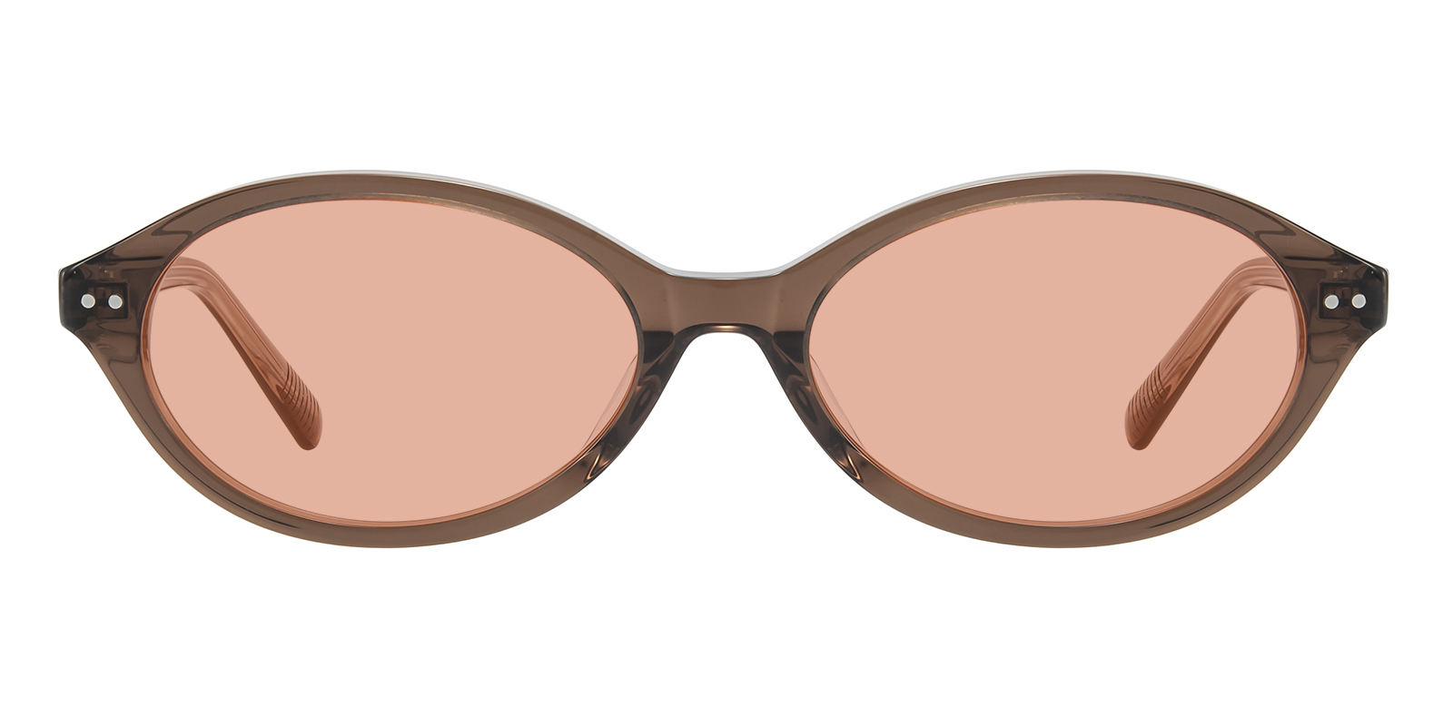 Vanessa Oval Brown Sunglasses | GlassesShop