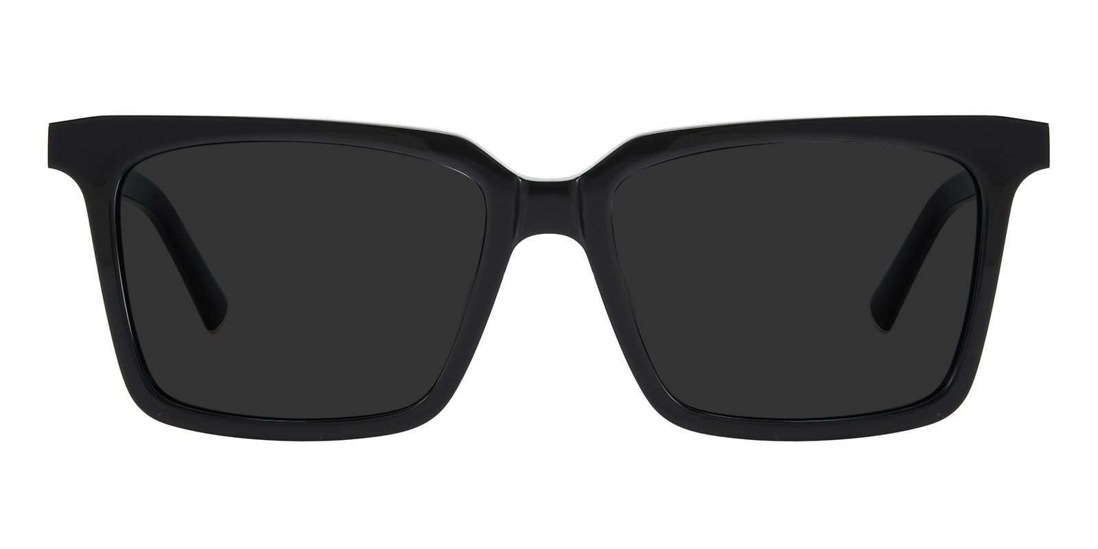Setlla Rectangle Black Sunglasses | GlassesShop display picture 1