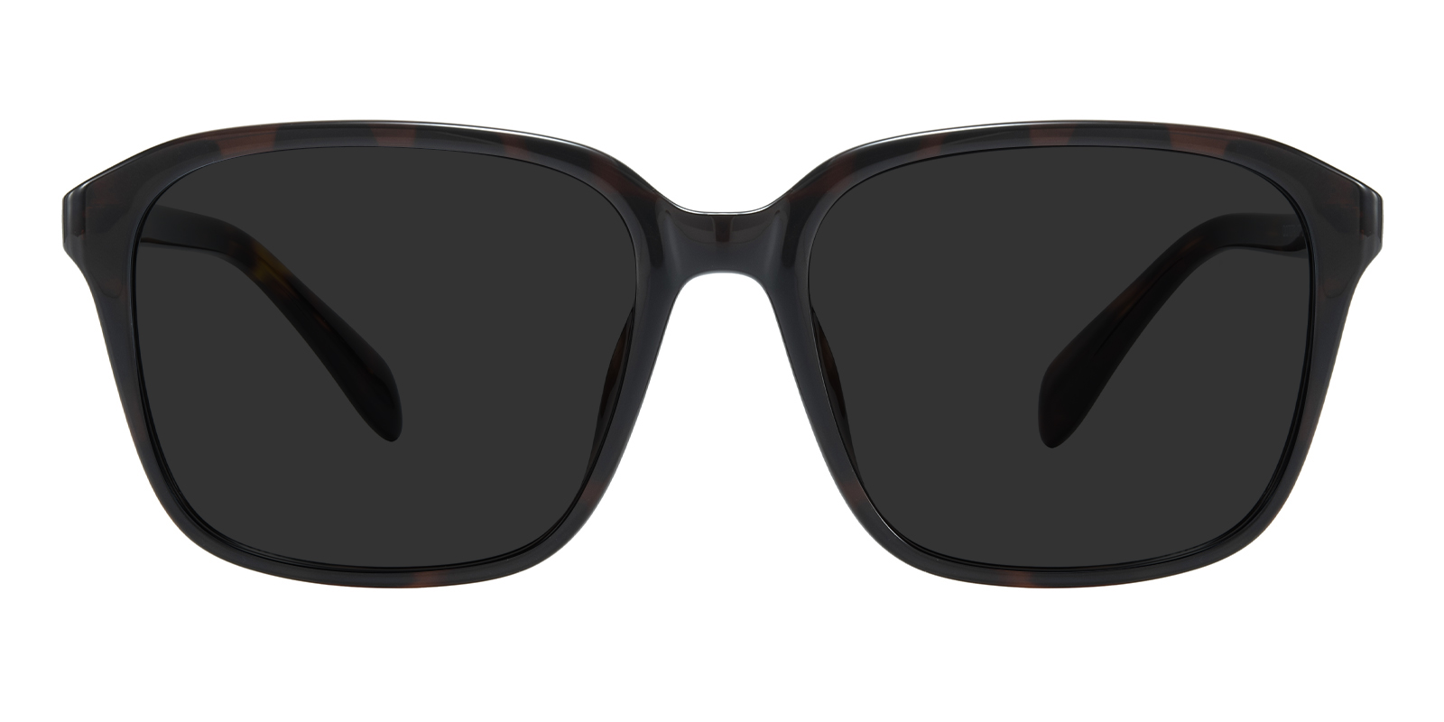 Trendy rectangle triangle Sunglasses tortoise Unimaginable Dark Tort Female Square Sunglasses | Le Specs main image 3