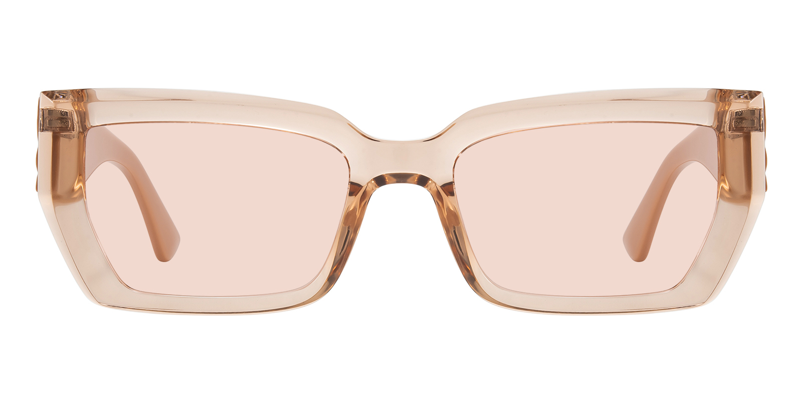 NIB Sojos Together Pink & Clear Cat Eye Style Sunglasses with Case (SJXX013) Shop Cat-eye Sunglasses | SOJOS VISION main image 2