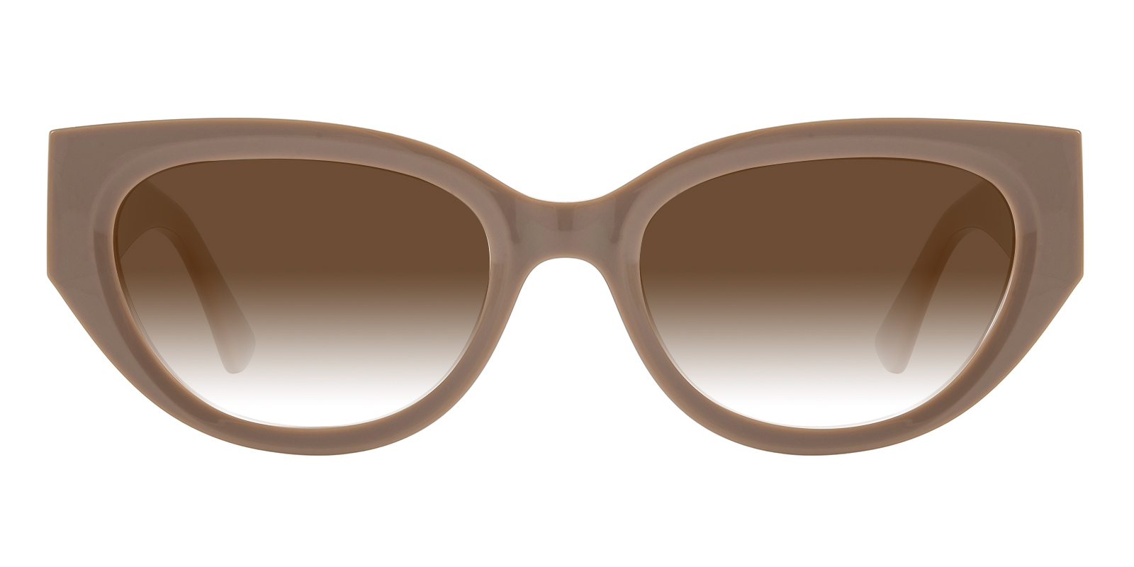 Frederica Cat Eye Brown/Floral Sunglasses | GlassesShop