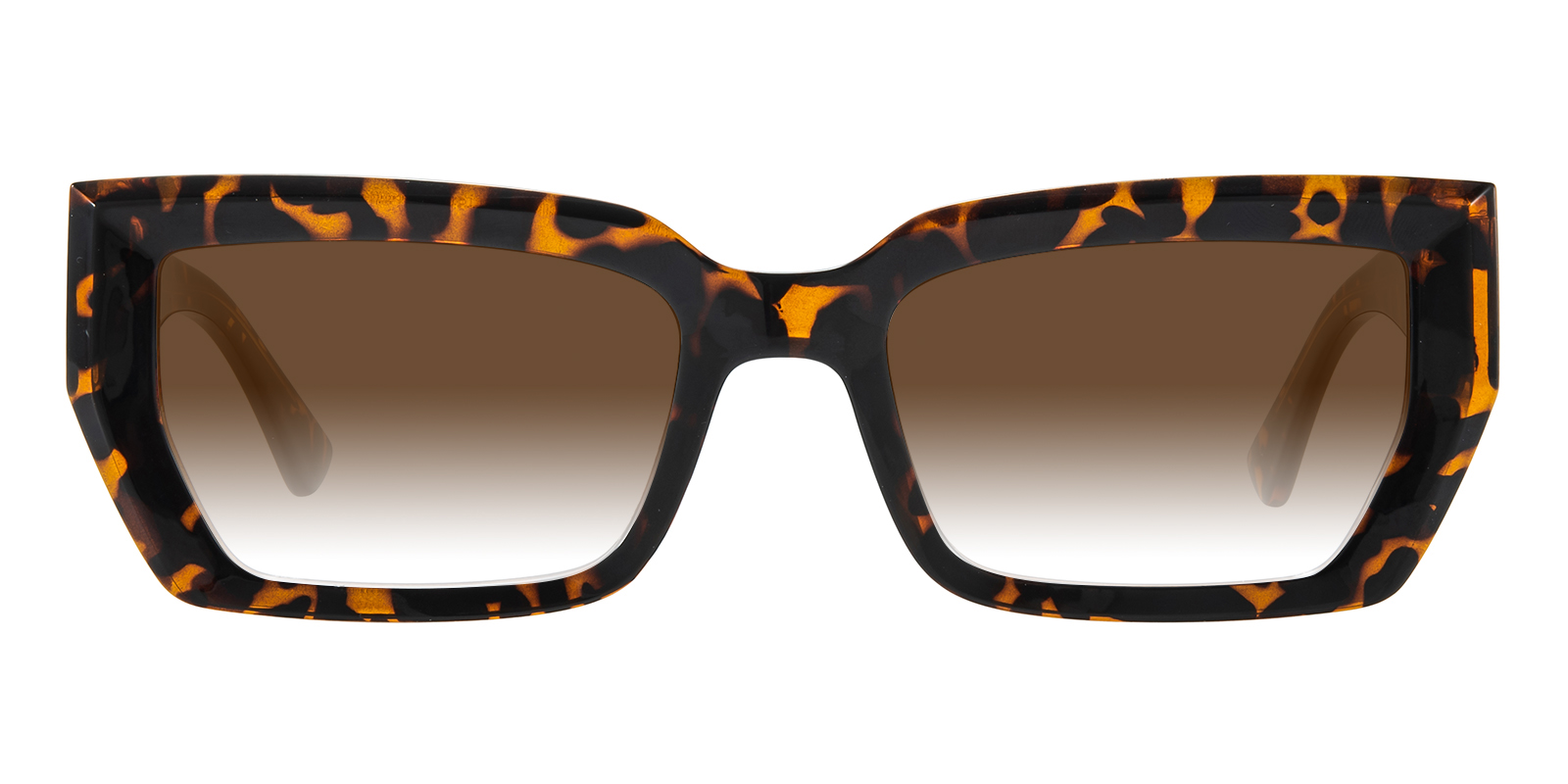 Zoe Cat Eye Tortoise Sunglasses | GlassesShop display picture 1