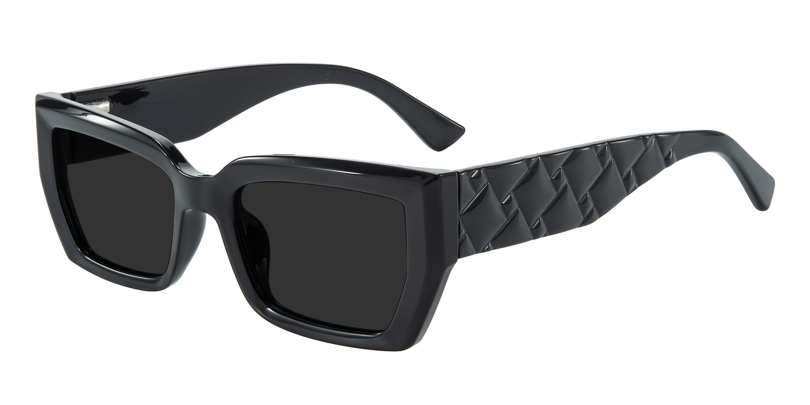 Zoe Cat Eye Black Sunglasses | GlassesShop