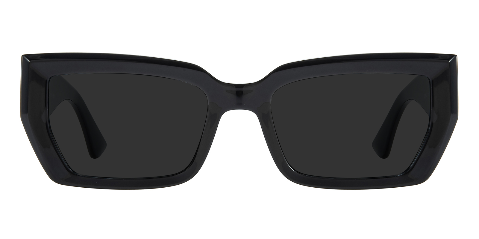 Zoe Cat Eye Black Sunglasses | GlassesShop
