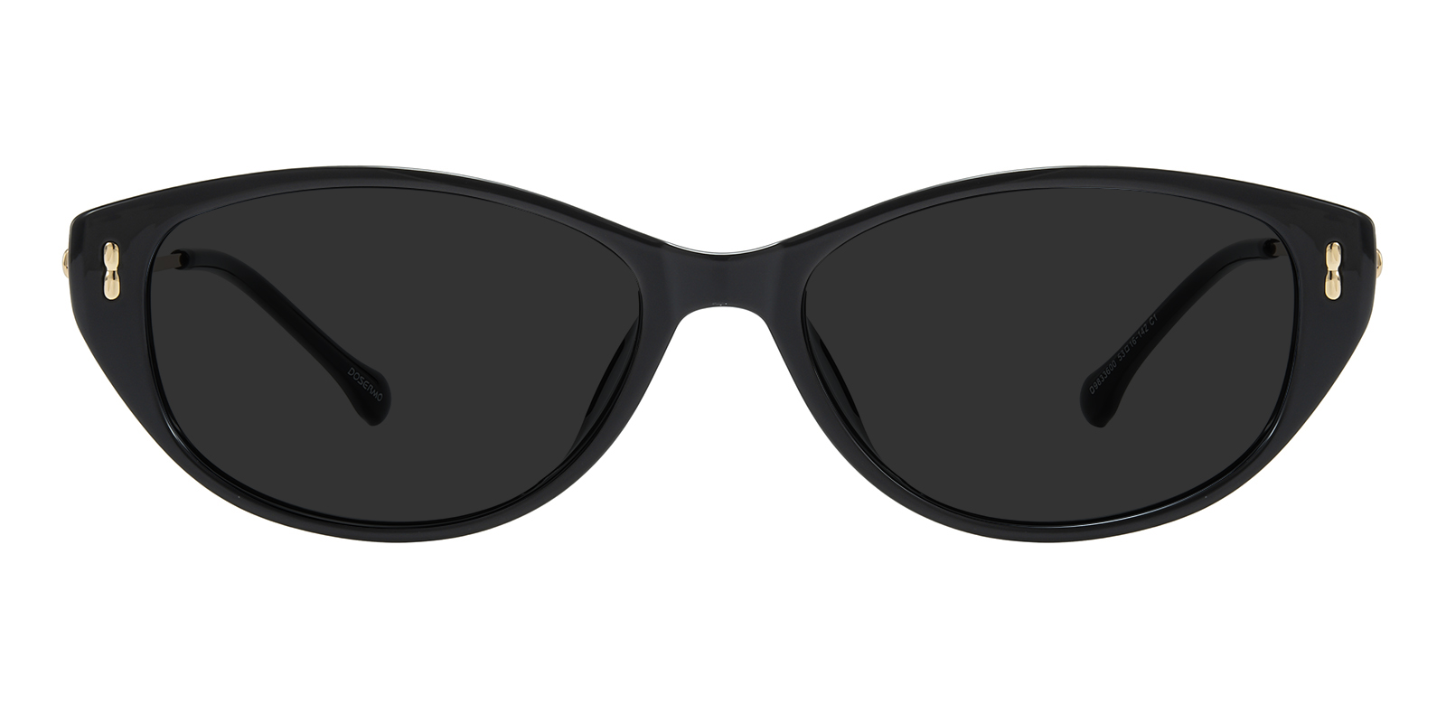 Frederica Cat Eye Black/Floral Sunglasses | GlassesShop
