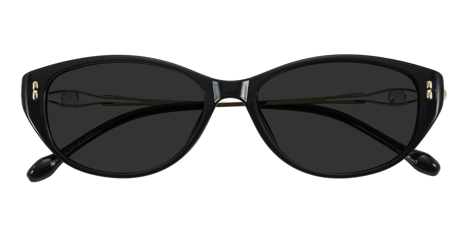 ルミナスキャット キム Ruby Cat Eye Black Eyeglasses | GlassesShop
