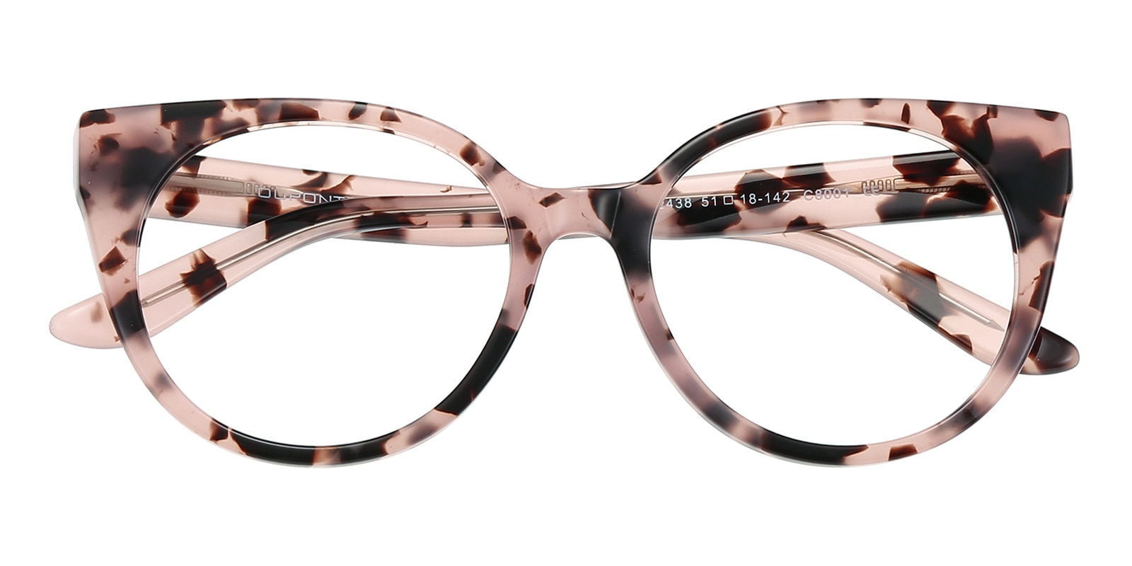 Deirdre Cat Eye Petal Tortoise Full-Frame Acetate Eyeglasses | Gudvue